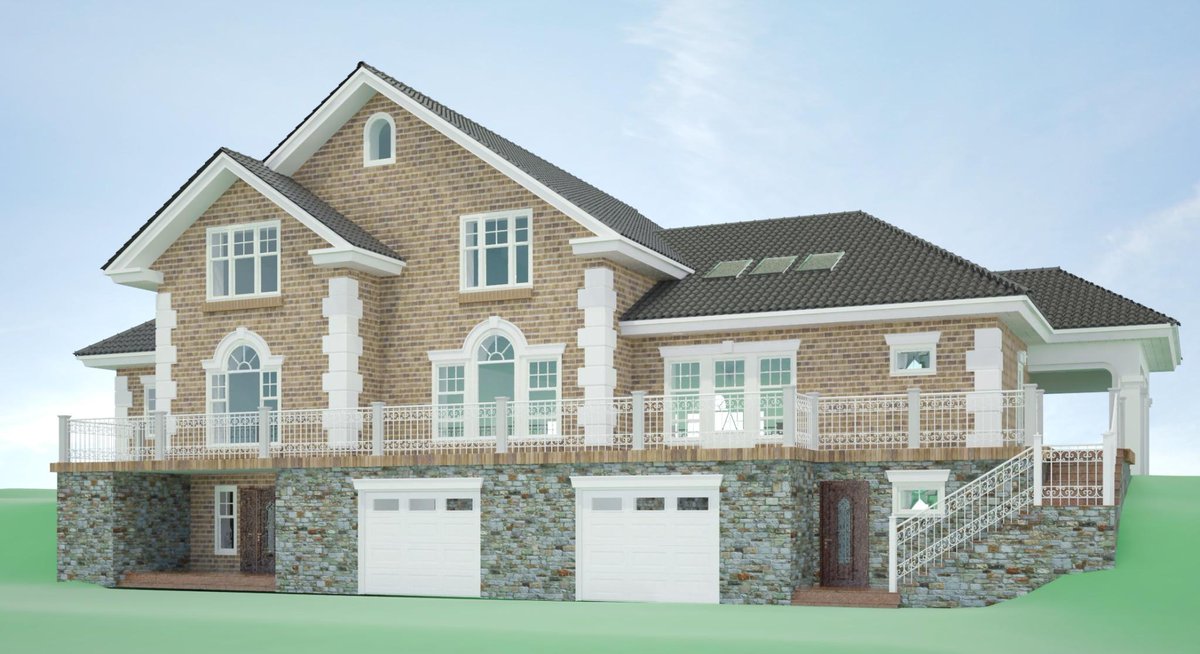 Geolongo's tweet image. Заказчик согласовал планировки и дизайн фасада.Приступили к АР.
geolongo.ru/proektirovanie/