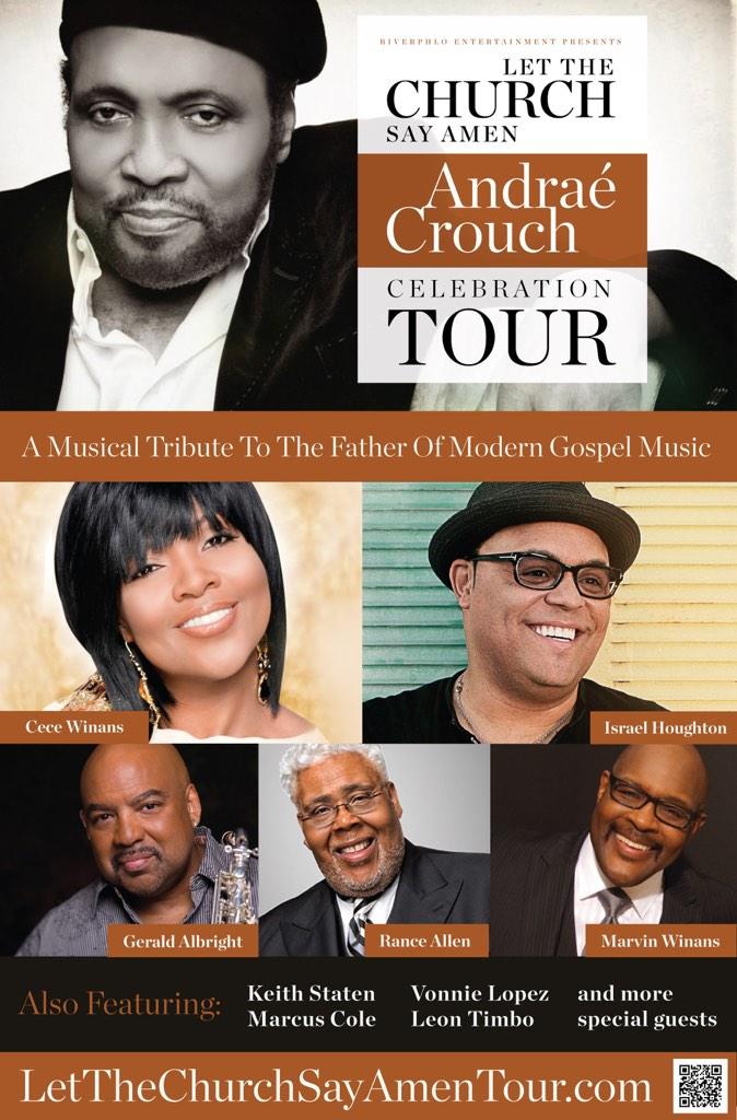 tyjacksonguitar's tweet image. Andraé Crouch LTCSA Celebration tour! We're coming your way soon! letthechurchsayamentour.com

#SayAmenTour