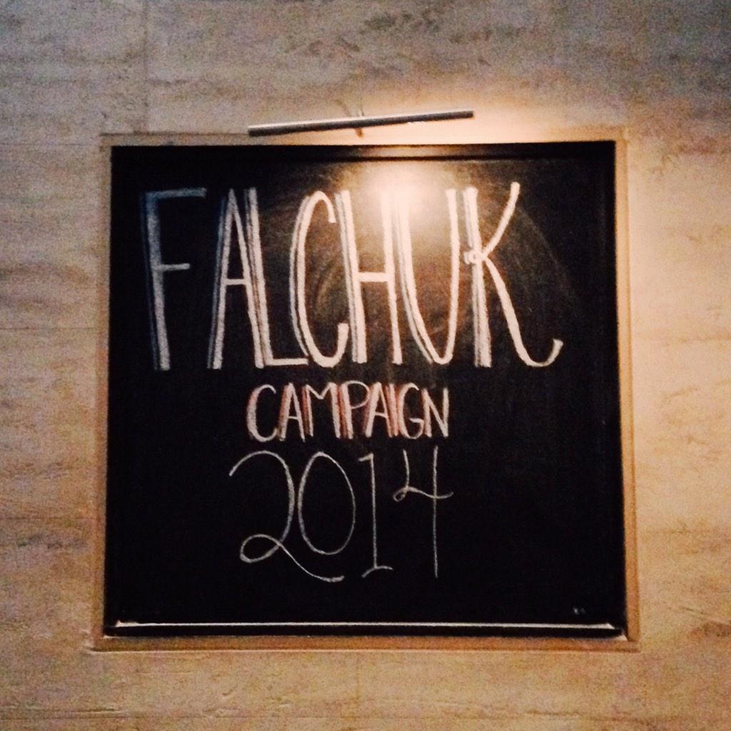 _digroot's tweet photo. Still smiling from last night ☺️ so honored to have been a part of something so unique and powerful! #ImWithFalchuk http://t.co/CIRYtqrZaj