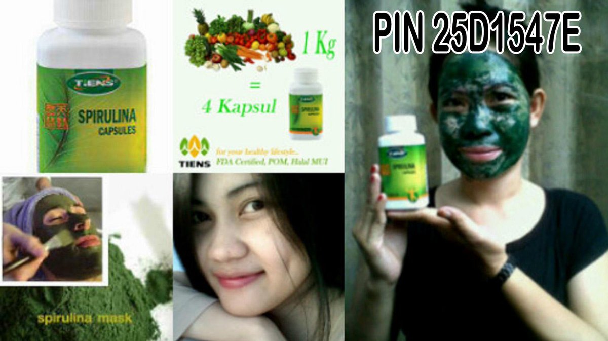 Masker spirulina solusi perawatan kulit alami ideal mu dg hrg menengah kualitas premium.info order 25D1547E