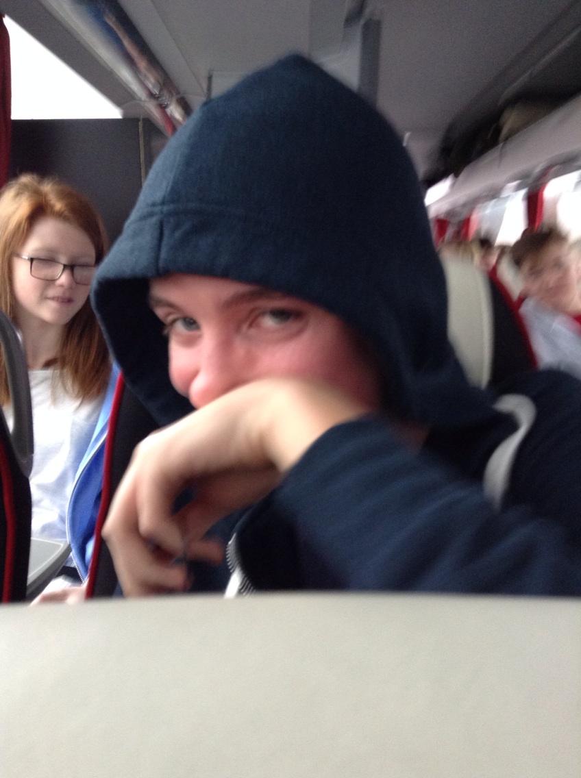 heyhannahsmith's tweet photo. Looking like Golem while representing your school internationally #HeadBoyProbs #ItalyEdition http://t.co/f8W5YXgrgb