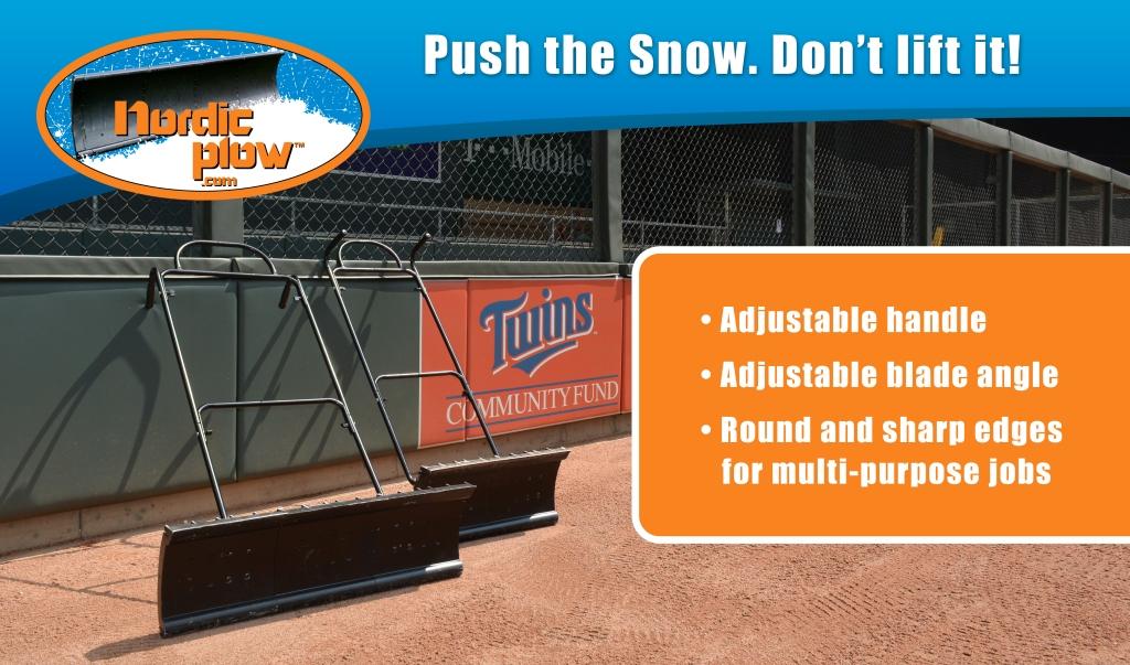 The new Nordic Perfect Shovel is a game changer. No back strains and tons of features. nordicplow.com