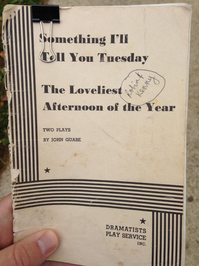 BryMontesano's tweet image. Your boy is officially an Actor. #FirstScript