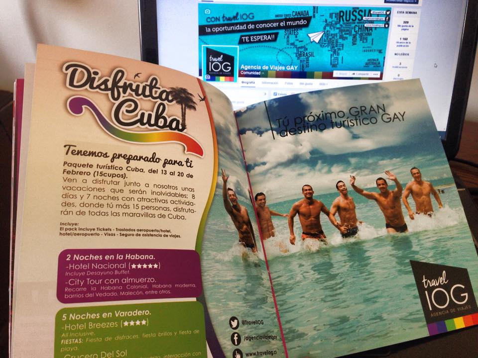 TravelIOG's tweet photo. @TravelIOG apoyando nuevos proyectos destinados a la comunidad Gay. Ya estamos en la revista @GBOYSCL http://t.co/s0sce6STY5
