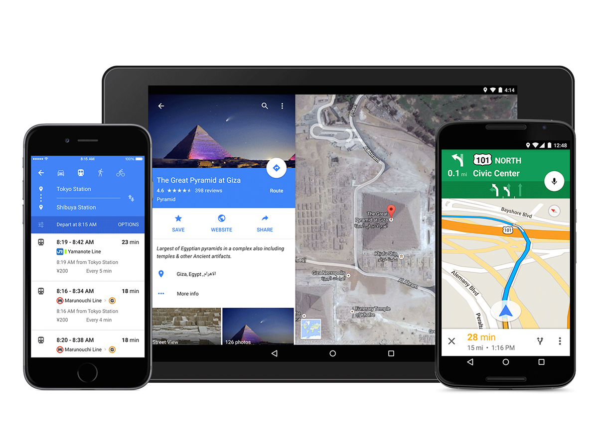 googlemaps's tweet photo. The only app-ccessory you need this fall is here. Meet the new #GoogleMaps → http://t.co/YzBv6JA1qJ. http://t.co/SggobInKPg