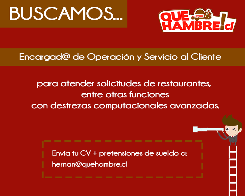 quehambre's tweet photo. Se busca!! nuevo integrante para el equipo @quehambre ! se agradece compartir
#buscopega @DonDateador http://t.co/NgNnpYoEPH