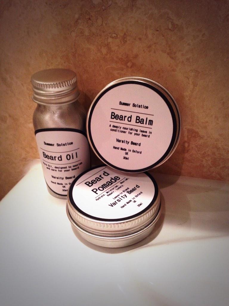 perryjp's tweet photo. If your looking for a good beard or MO product @Varsitybeard #beardpomade is great for styling and looking sharp. http://t.co/7YoJ1DN9Br