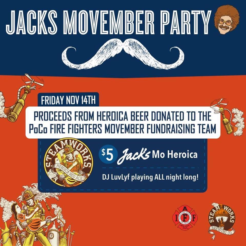 IAFF1941's tweet photo. Join @IAFF1941 and @OrrangeKitchen on November 14 to help our Firefighters Movember Campaign! #FDMO http://t.co/6szrbEyoLt