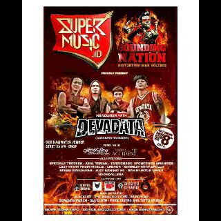 8nov 2014@ Gor Kaliwates Jember  Start 08:00-Drop Present : SOUNDING NATION  Distortion High Voltage With  DEVADATA!!