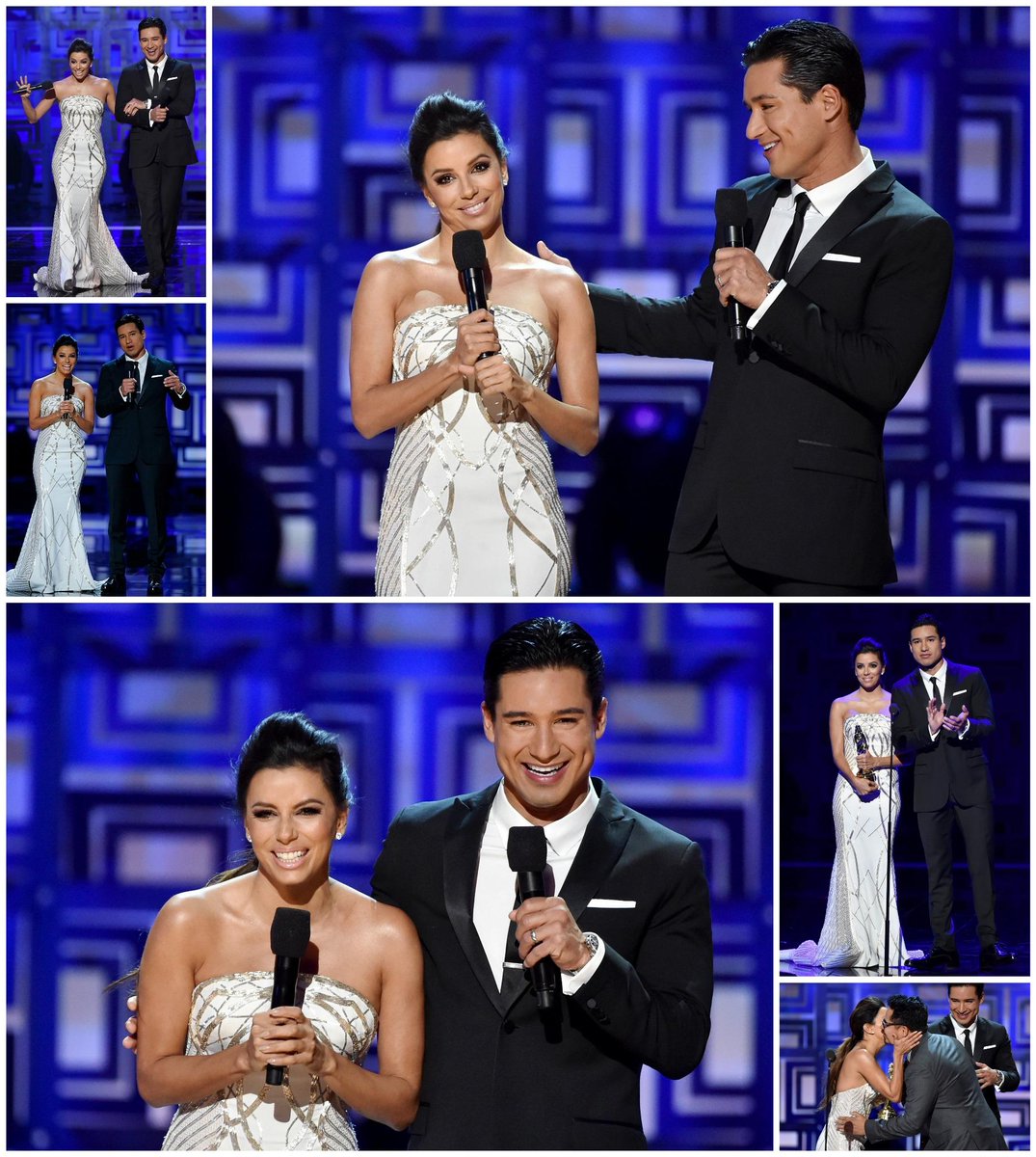 EvaLongoria59's tweet photo. #Photo : @EvaLongoria & @MarioLopezExtra at #Alma14 ! Perfect ♥ #5 http://t.co/pCeA7rkme3