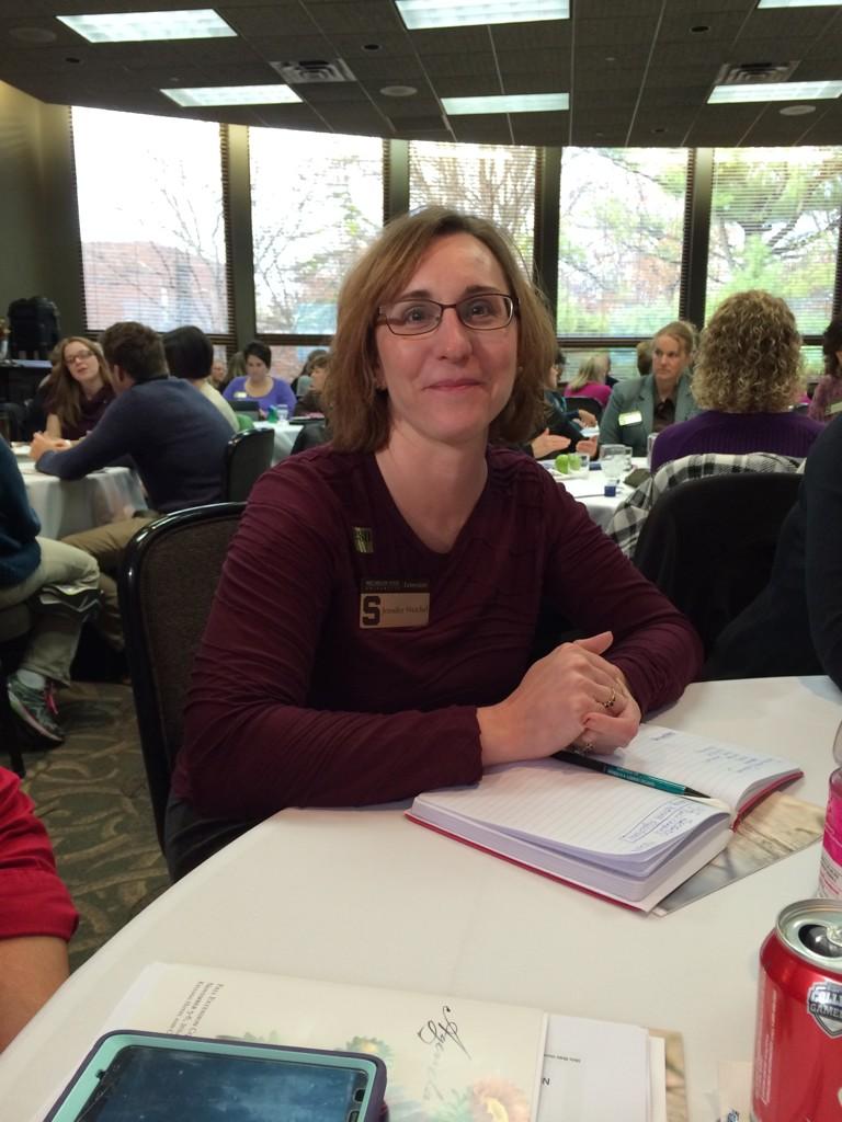 SUS_48895's tweet photo. #FEC14 table talk re MSUE Organizational Culture Assessment. Applying the talk to our world. http://t.co/UPUArW36T9