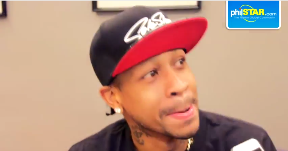 SLAMonline's tweet photo. Allen Iverson jokes, "I would never want to coach. We would never practice."  http://t.co/DnUyJjaoGy http://t.co/giaDp5m4u3