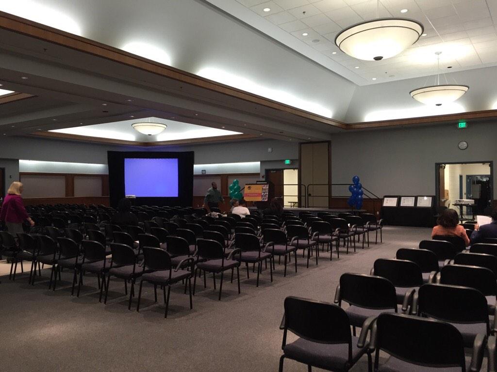 Set up is under way for the Standards for Excellence Awards Ceremony! #MDNPAC14 #ConnectingForImpact #MDNonprofits