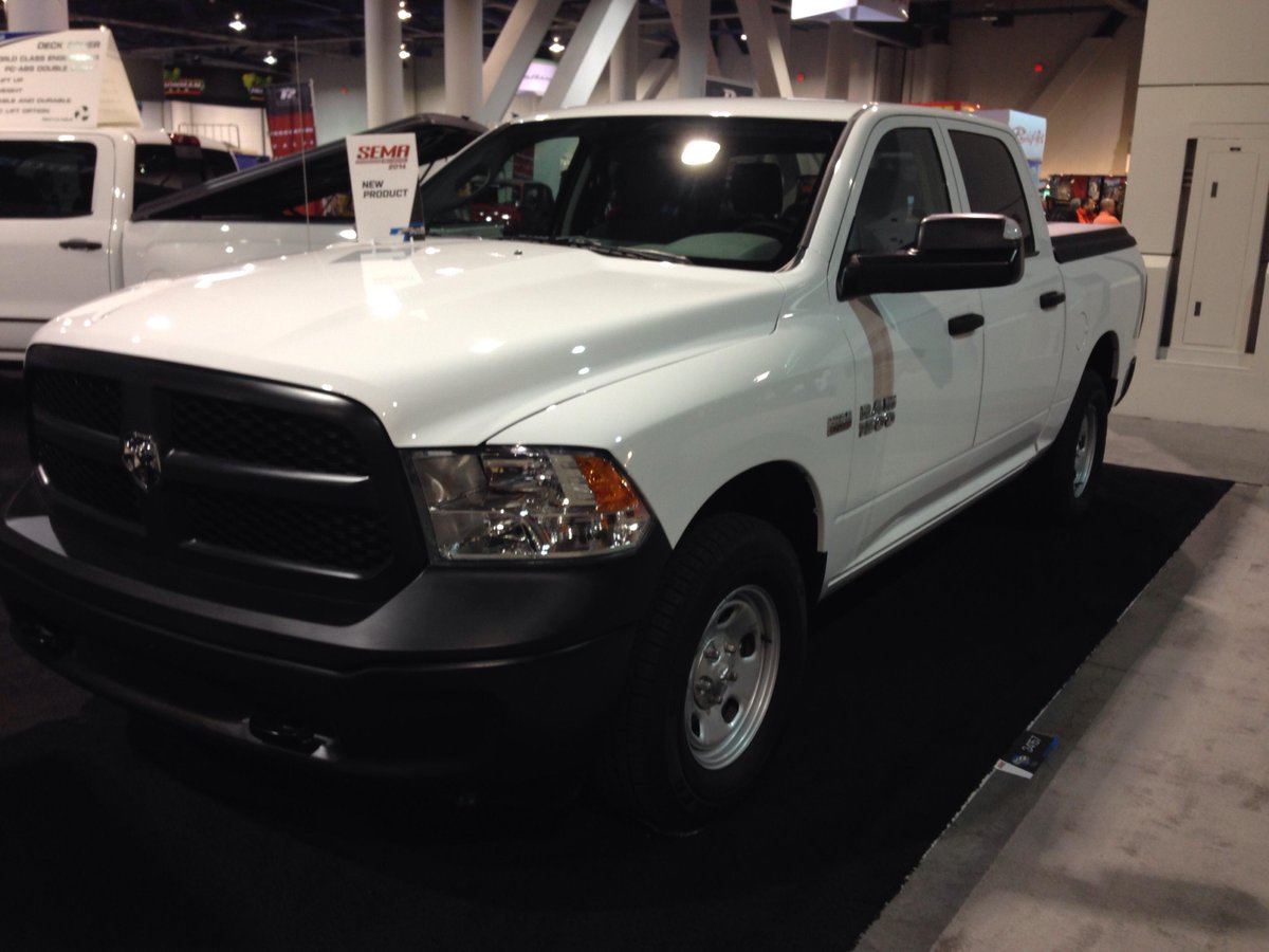 LiveAtSEMA's tweet photo. Here's a dodge ram for you #semaresponse http://t.co/DeegzQm0G9