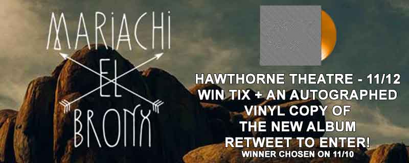 MammothNW's tweet image. #CONTEST: Win tix to see @the_bronx in #PDX on 11/12 + an autographed vinyl! RT to enter!