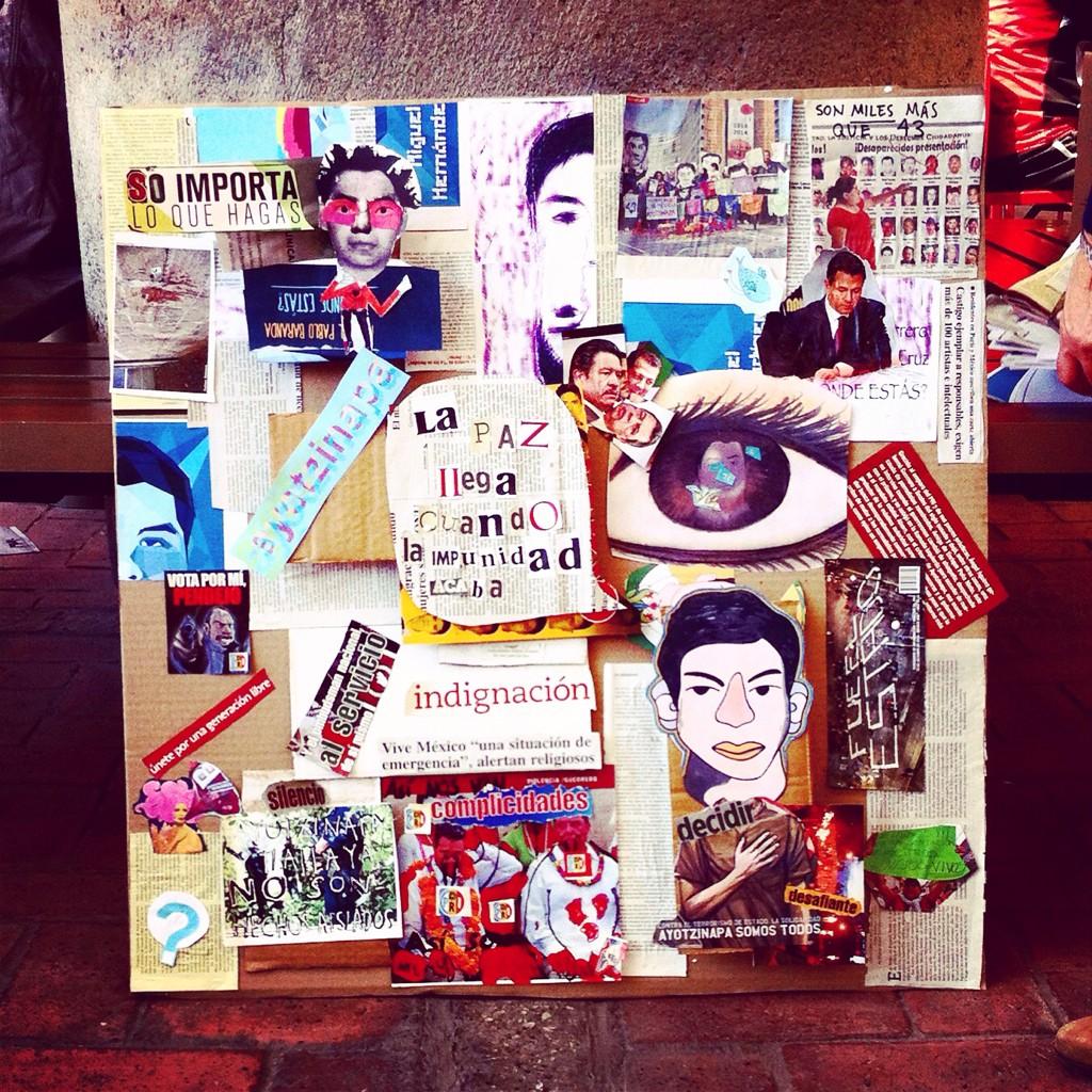 La paz llega cuando la impunidad acaba #Arte #collage <a href="/IBEROAyotzinapa/">IBERO con Ayotzinapa</a> <a href="/IBERO_mx/">IBERO CDMX</a> #Ayotzinapa más info con <a href="/masde131/">Másde131</a>