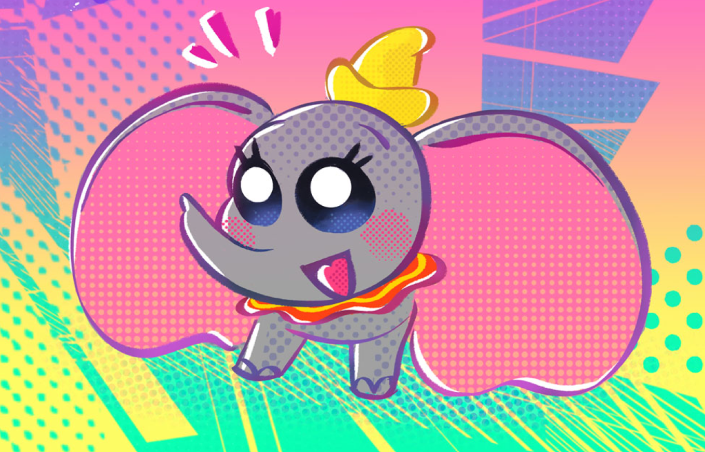 OhMyDisney's tweet image. We’re reimagining classic Disney characters in Japanese art styles for #BigHero6: di.sn/qsG