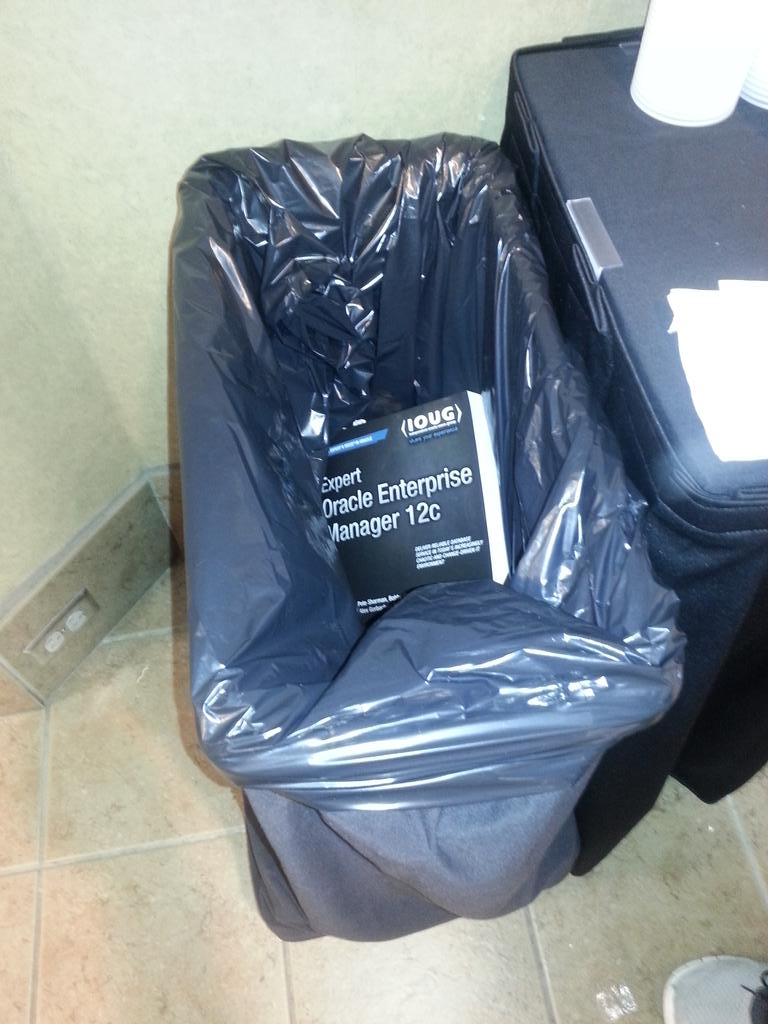 Erik_Benner's tweet photo. Hey @dbasolved why did we find this in the trash? #poorbook @dbcapoeira http://t.co/IYDVyr0yDe