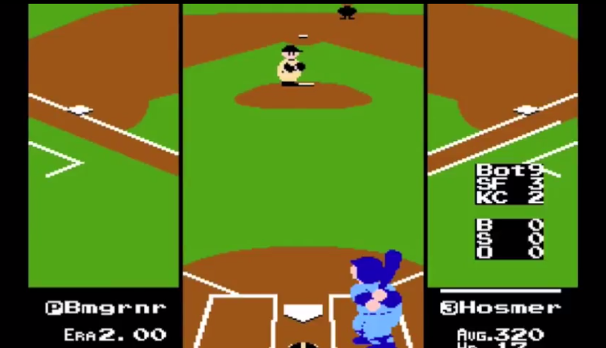 Cut4's tweet photo. The bottom of the ninth of #Game7 has been recreated with R.B.I. Baseball. 

MUST WATCH: http://t.co/xjx94bBd4Q http://t.co/EBTuK8T3Eg
