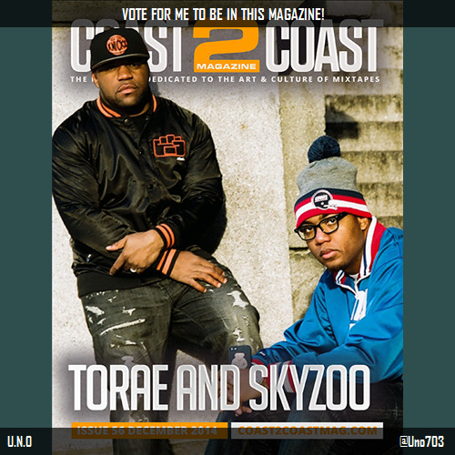 TCzarny's tweet photo. I just voted for @Uno703 to be in Issue 56 of @coast2coastmag! Vote Now: http://t.co/7aiL8iuPou via #coast2coast http://t.co/6eEXyScC3a