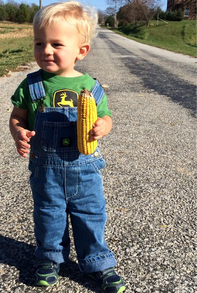 Adventures in the Midwest look a little different than on the beaches of Aruba! #1happysnap