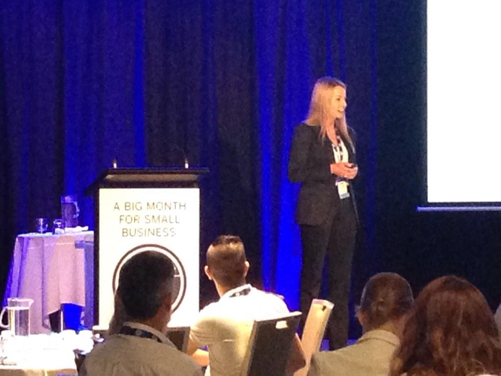 Our very own Katrina Konstas sharing the #ShopSmallAU movement with our #ShopSmallEvent guests in Brisbane.