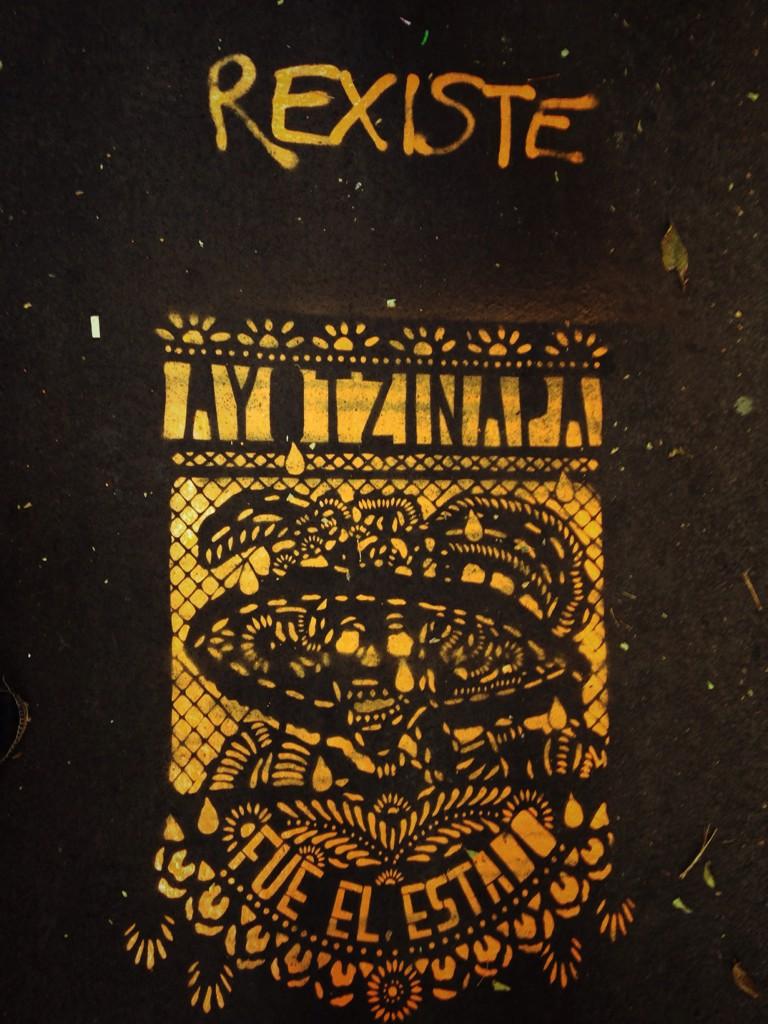 rexiste's tweet photo. #AccionGlobalAyotzinapa Los culpables no juzgan, nosotrxs los juzgaremos. La justicia vendrá del pueblo o no vendrá. http://t.co/ARY1UDveKv