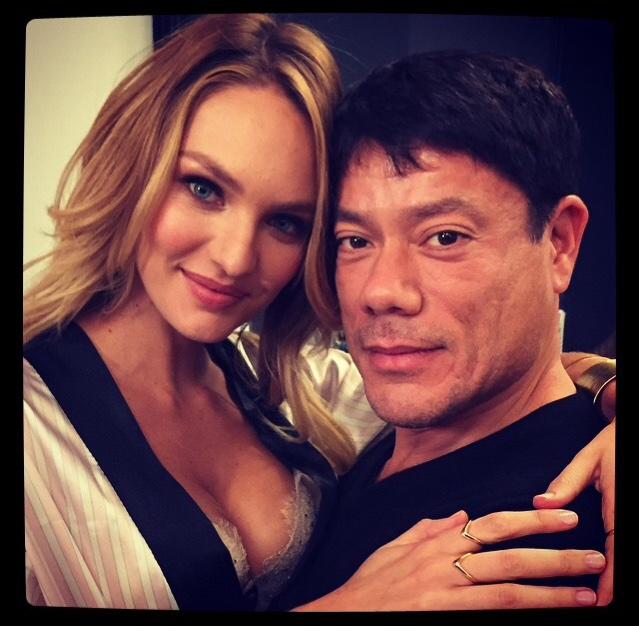 theangelsvs's tweet photo. @angelcandice doing her fittings today #VSFashionShow 😇 http://t.co/PzV9tMTaLj