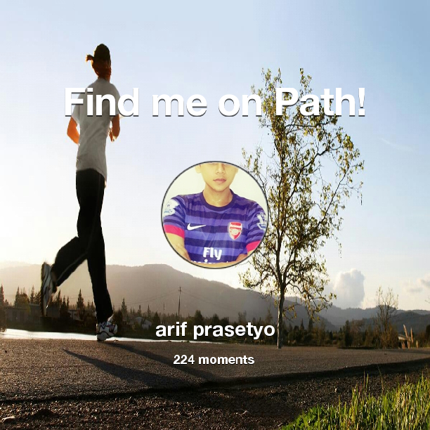 AR7store's tweet photo. I've shared 224 memories with my friends on #Path - see them now at http://t.co/iqQ2LmqF9D! #thepersonalnetwork http://t.co/eazu4AYCxp