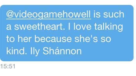 nicephananon's tweet image. @videogamehowell