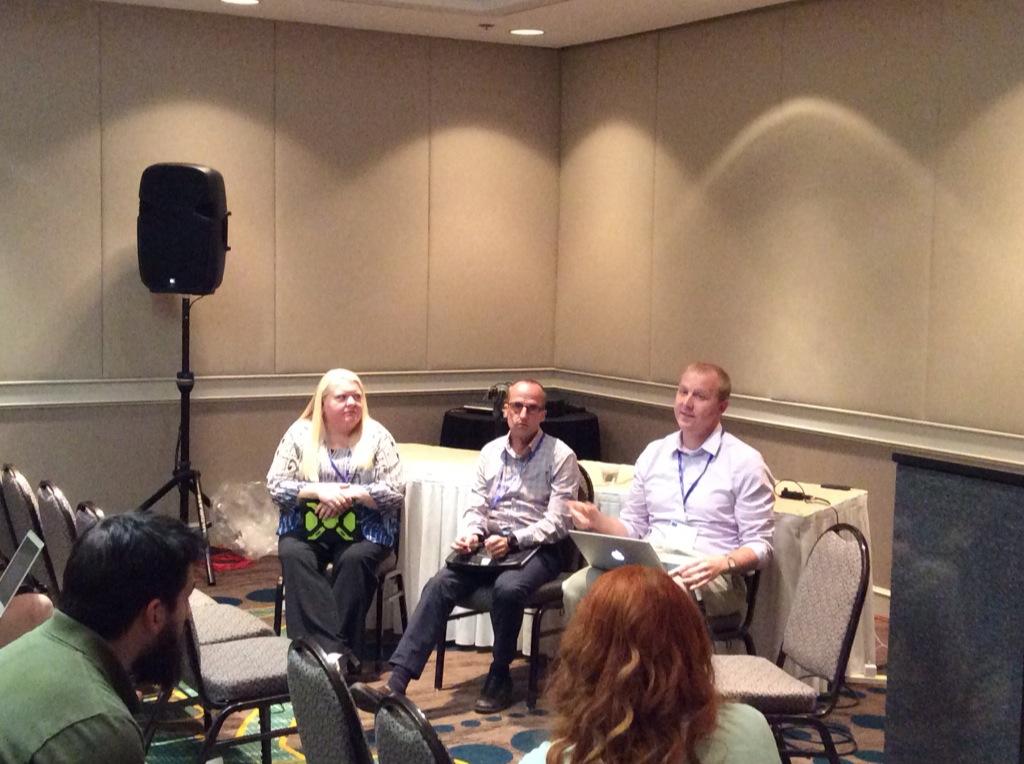 Scothutch's tweet photo. #treca #LIO2014  The TRECA Team: Navigating the Educational Totem Pole: Addressing Barriers to Educational Success http://t.co/7ROOp4etdF