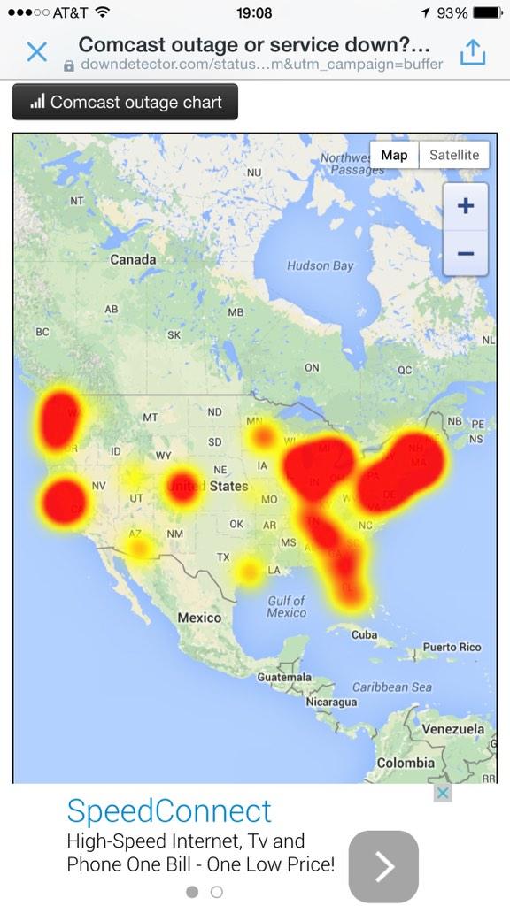 Jb2517's tweet image. The #XfinityOutage continues past 8pm. #X1Down #XFinityDown @XFINITY
