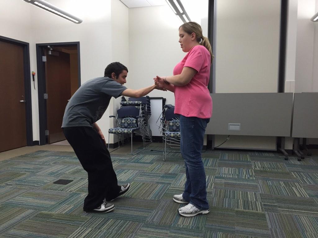 VRCBVI_Strong's tweet image. 6 brave souls participated tonight in our inaugural 1Touch Self-Defense class, we see lock 1's effectiveness. #1Touch