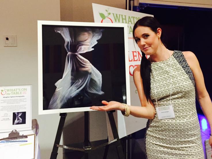 meaghan_ogilvie's tweet image. Donated a piece to #whatsonthetable @TheStopCFC . A beautiful lady is showing it off. Thanks @NettikaB for the photo