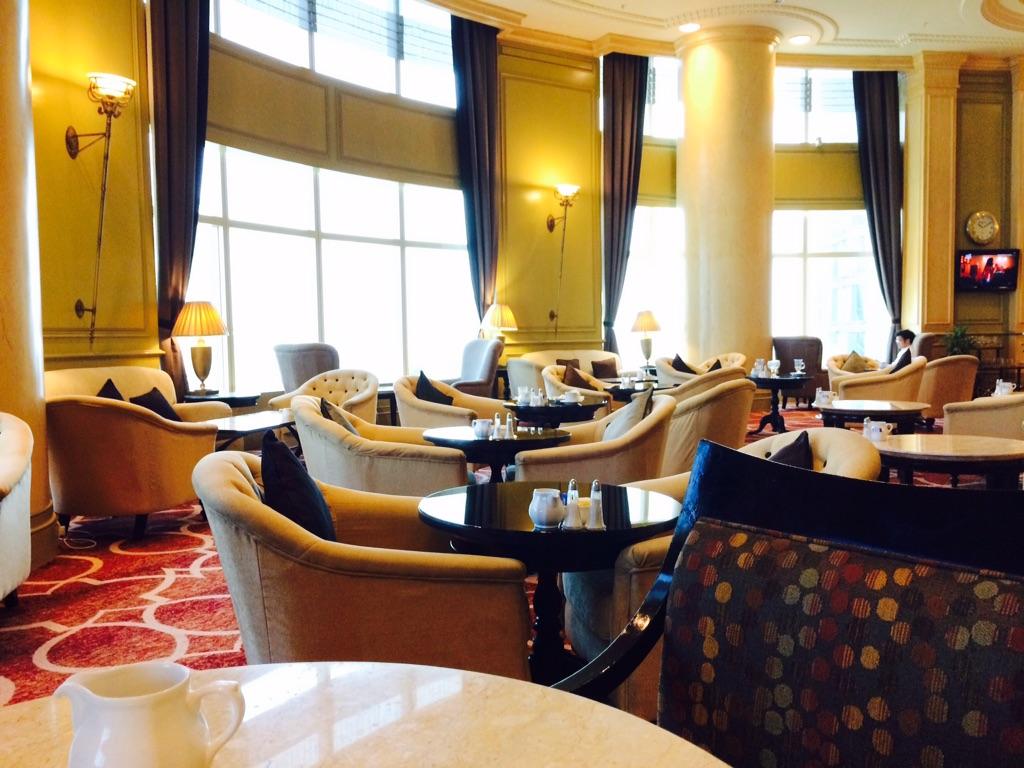 Time for a quick bite to eat and some coffee. Beautiful views of the city. <a href="/JWMarriottKL/">JW Marriott KL</a>