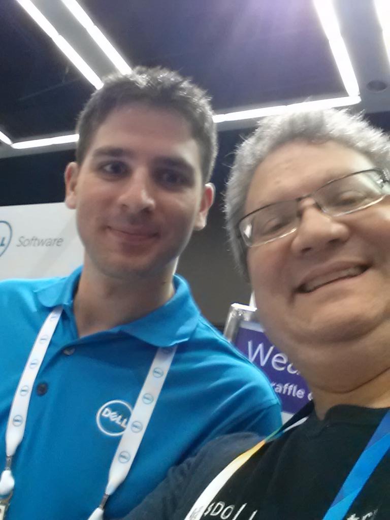 SQLVikingGeek's tweet image. #dellsql at the booth at #sqlpass