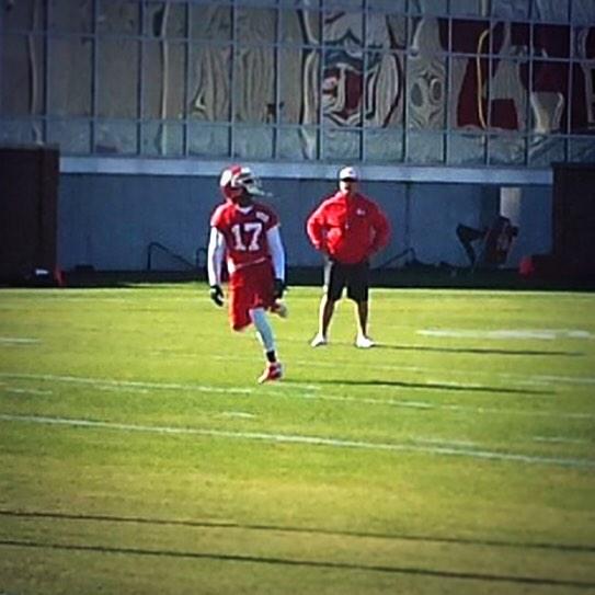 FSperformHTX's tweet image. #FSPathlete Donnie Avery made his way back onto the practice field today for the first time in 5 weeks. #FSPelite