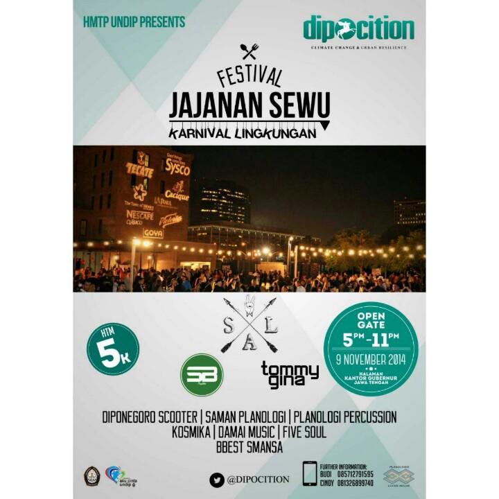 deeayu22's tweet photo. "@wisatasemarang: Festival Jajanan Sewu, 9 Nov 2014 di Hal. Gubernuran #Semarang http://t.co/oIaW2FoohU - @Heni_woo @cinde_87