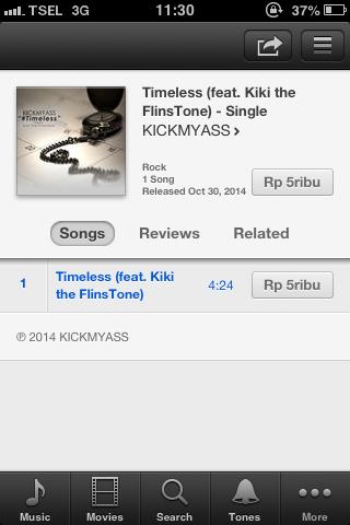 For iOS's users, our single "TIMELESS (feat. <a href="/monzTFT/">muhammad rifqy monzy</a>) " already available on iTunes. Download it legal