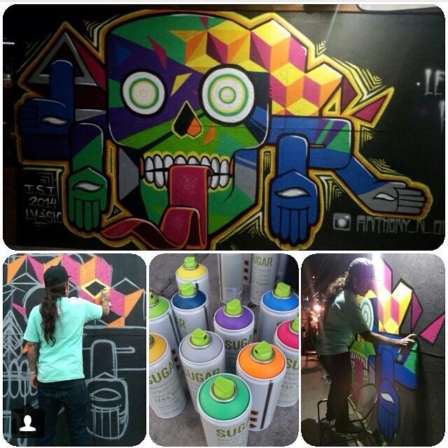 BluePoblano's tweet image. Anthony Ortega will be in town this weekend to beautify the building, come say hi!