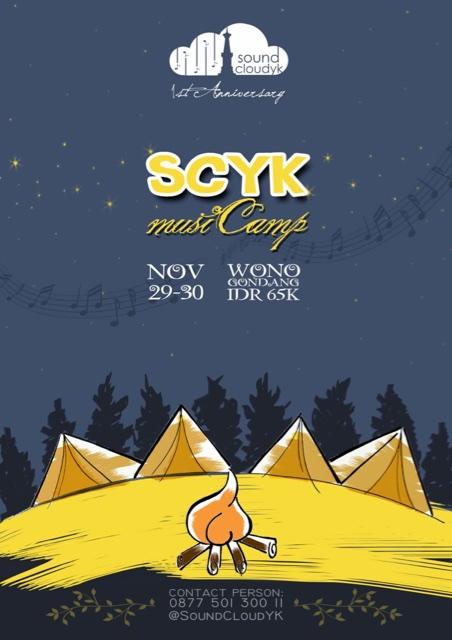 EVENT JOGJA | @SoundCloudYK #SCYKMusiCamp Bumper Wonogondang 29-30 November