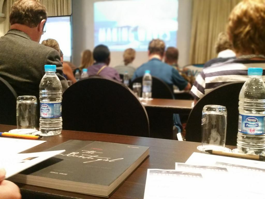 TheUbuntuGirl's tweet photo. Getting ready to go on stage at the Independent Schools Marketing Association 2014 conference. Excited! #ISMA2014 http://t.co/JZPgQD2Gsn