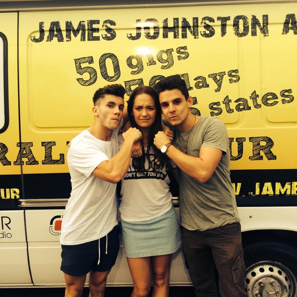 On route to #TwinTowns tweed heads! 8pm Saturday night! @chloepapandrea @jamesjofficial Tix twintowns.com.au