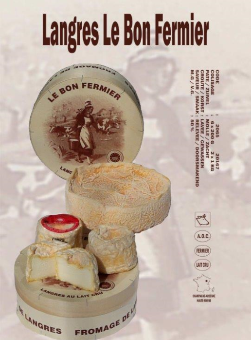 Inkoopplatform's tweet photo. Today's easyCheese 06-11 Langres Le Bon Fermier Lait Cru
#kaas #korteketen #directeimport http://t.co/hQRhRwRwPB
