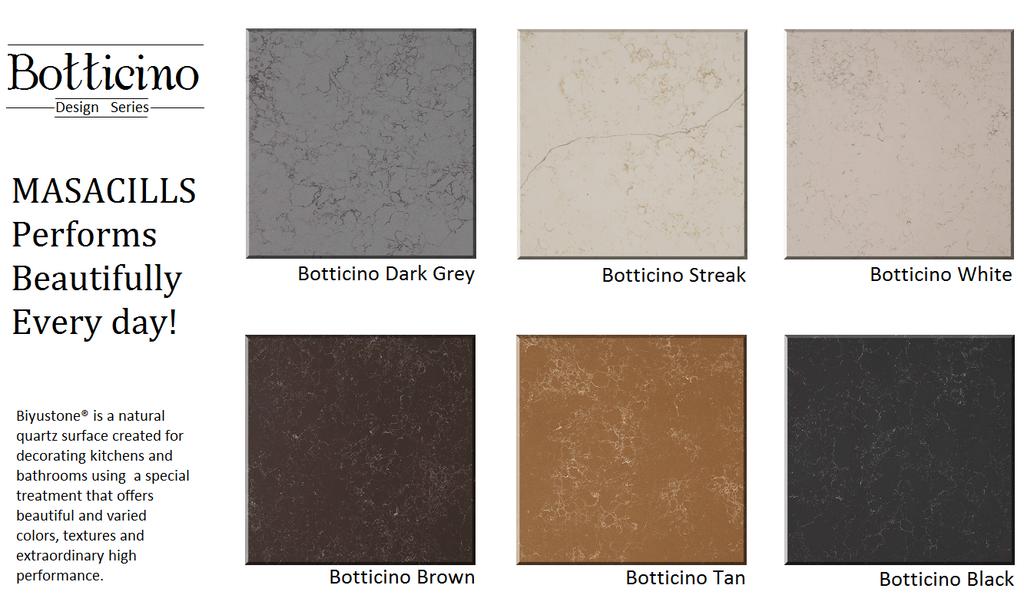 MASACILLS Quartz New Catalogue Classics Series &amp; Botticino Series,Made in Gaoming Biyu Stone  Manufactory