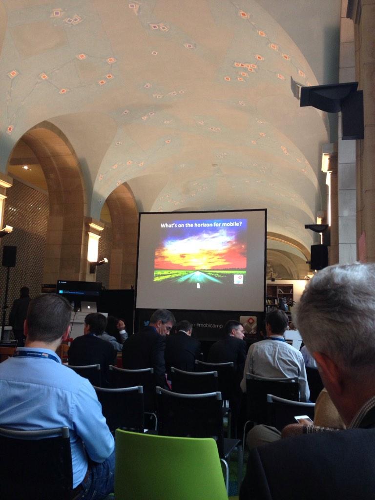 What's on the horizon for mobile? #mobicamp is about to start!