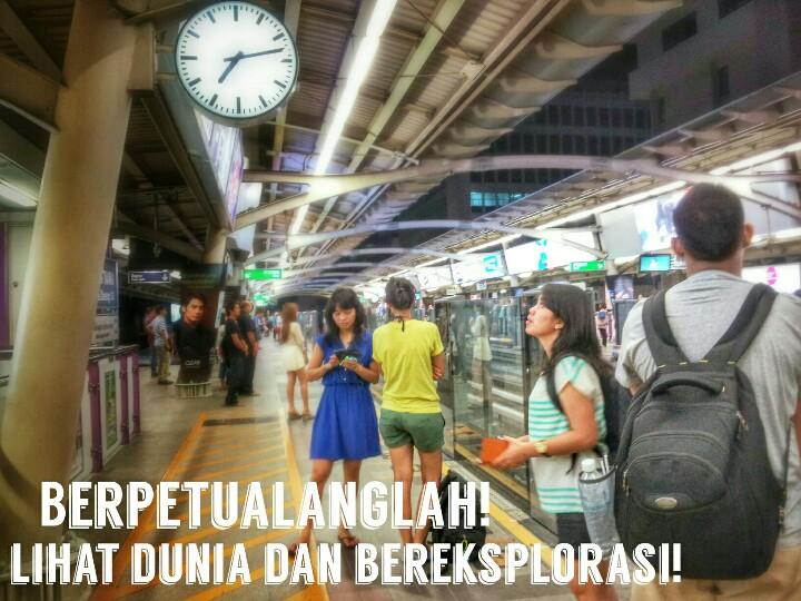 Dengan traveling akan menambah wawasan dan membuat lo lebih mensyukuri hidup, stuju guys? #blendexplore