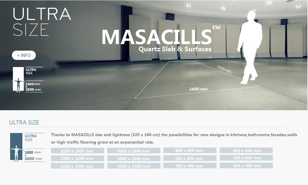 What is MASACILLS Quartz?Made in Gaoming BiyuStone Manufactory