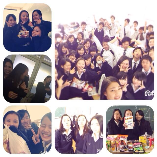 asu_1106's tweet photo. 今日で17歳になりました！
サプライズとかお菓子とかw
皆ほんまにありがとう💓💓
めっちゃびっくりしたわ😭笑
皆に祝ってもらえて、
ほんまいい誕生日になりました✨ http://t.co/A7kUwWa3Rb