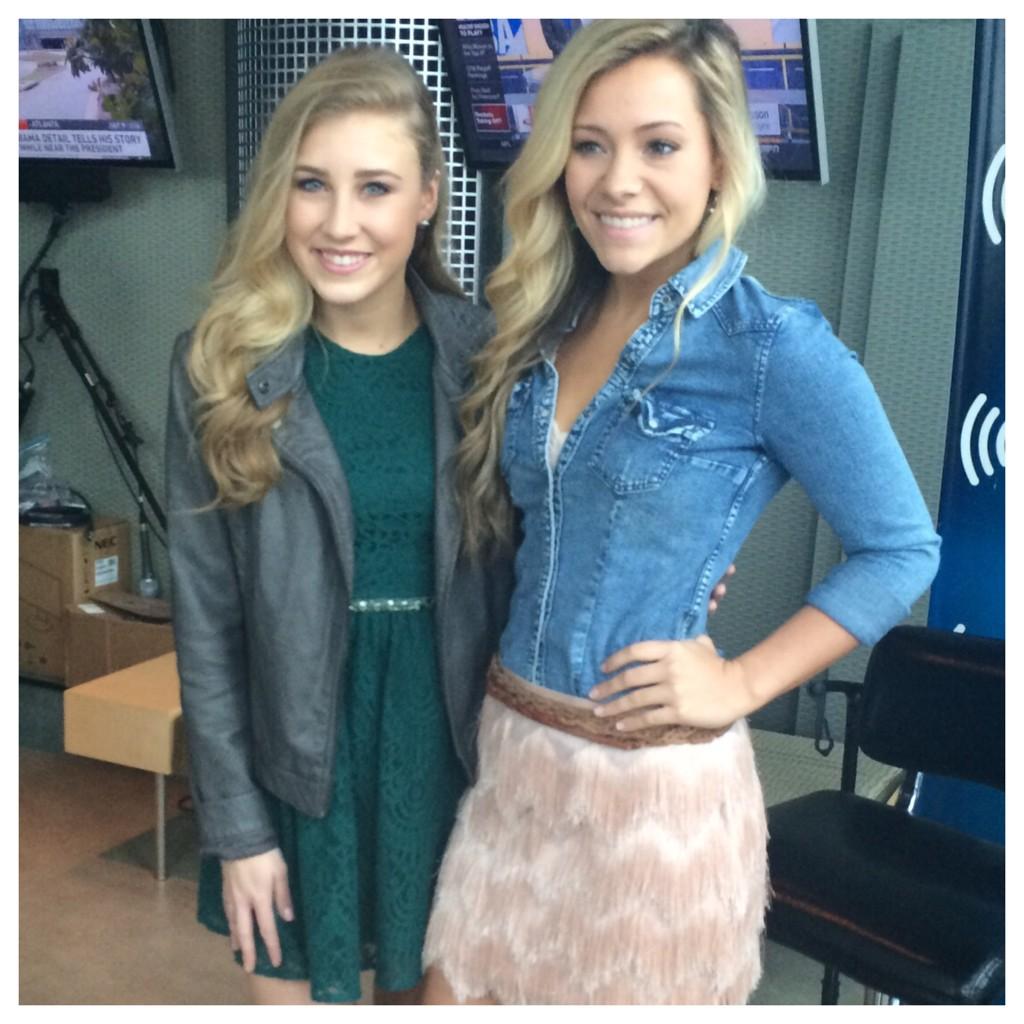 AmbiantEvents's tweet image. Present for first-time-on-the-radio experience with songwriter/artists of their sure-to-be #1 hit,Fly! #MaddieandTae